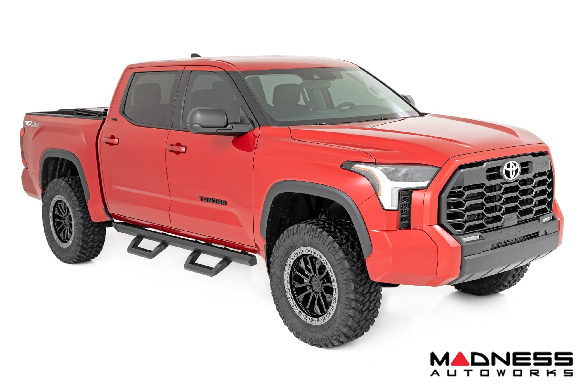 Toyota Tundra SR2 - Aluminum Side Steps - 2022 - Rough Country 